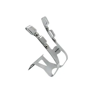 SOMA Toe CLips 4 Gate Chrome - L/XL