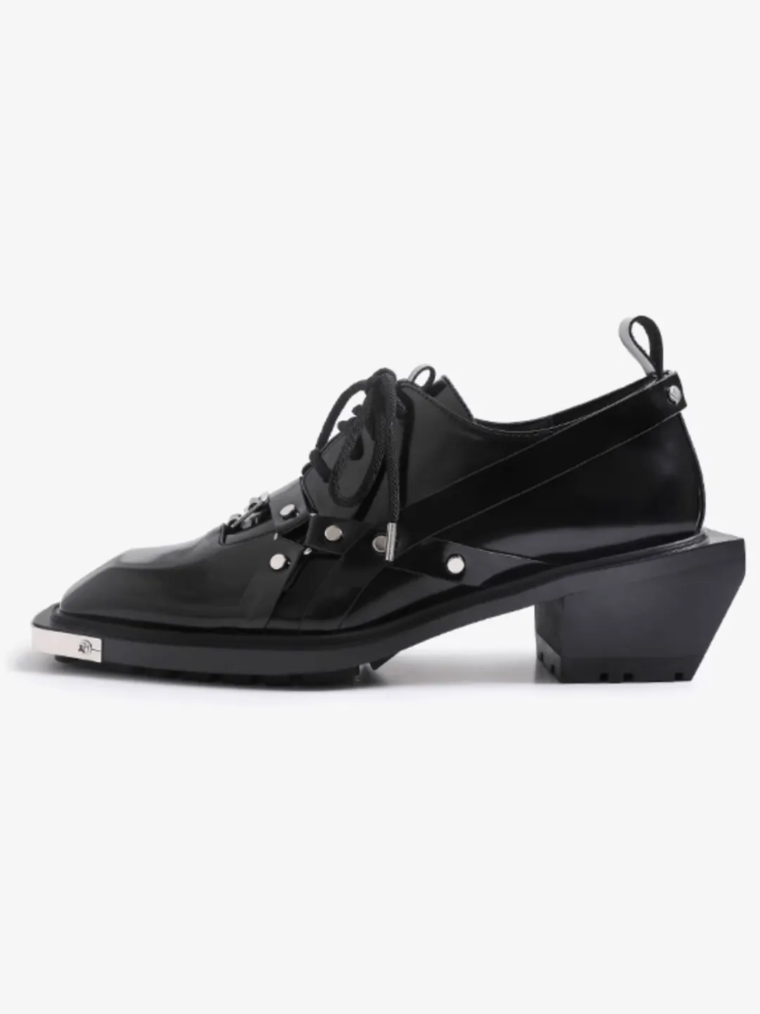 Square Toe Derby Leather Shoes na1046