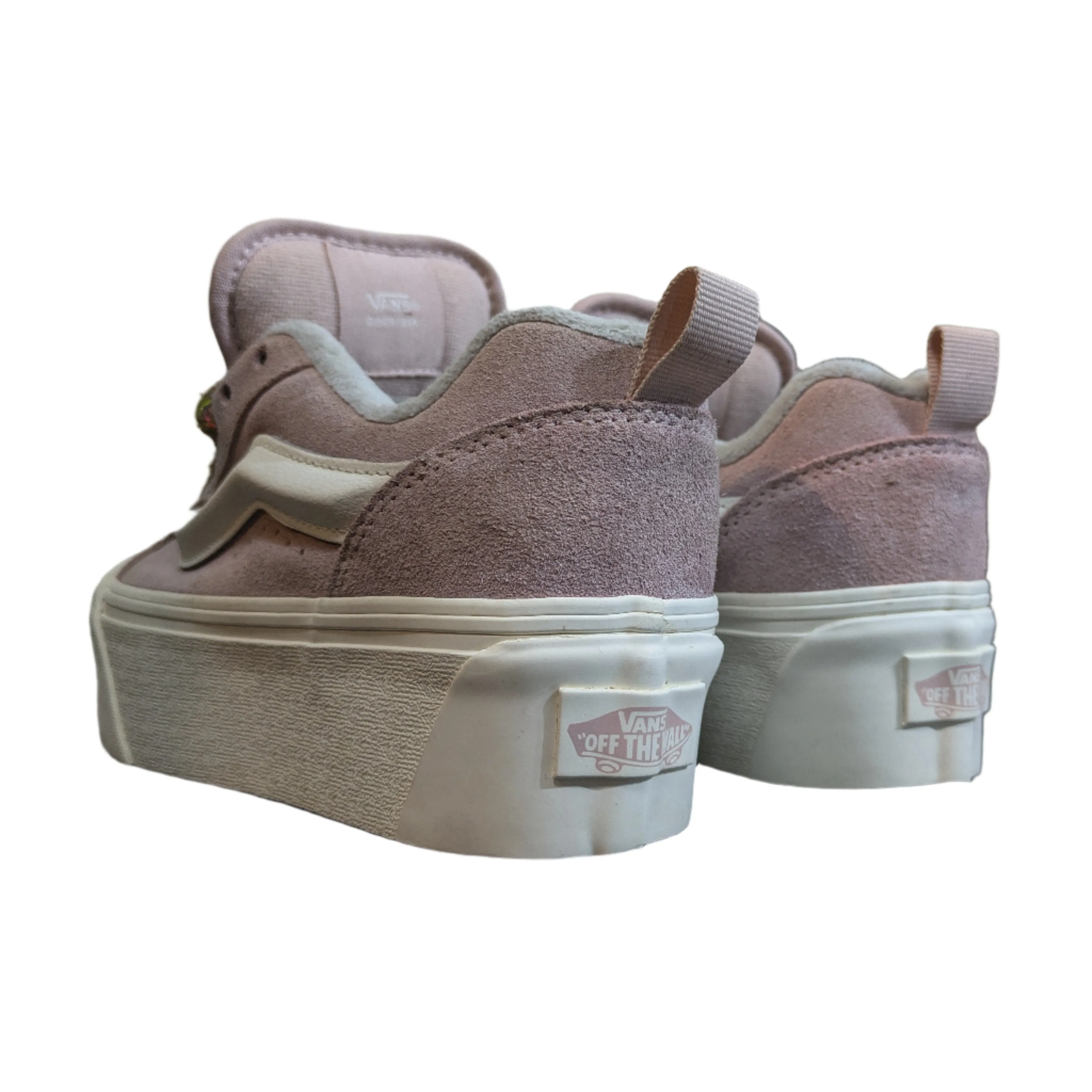 Vans Knu Stack Platform Trainers in White Size UK 4 / EU 36.5 / US 6.5