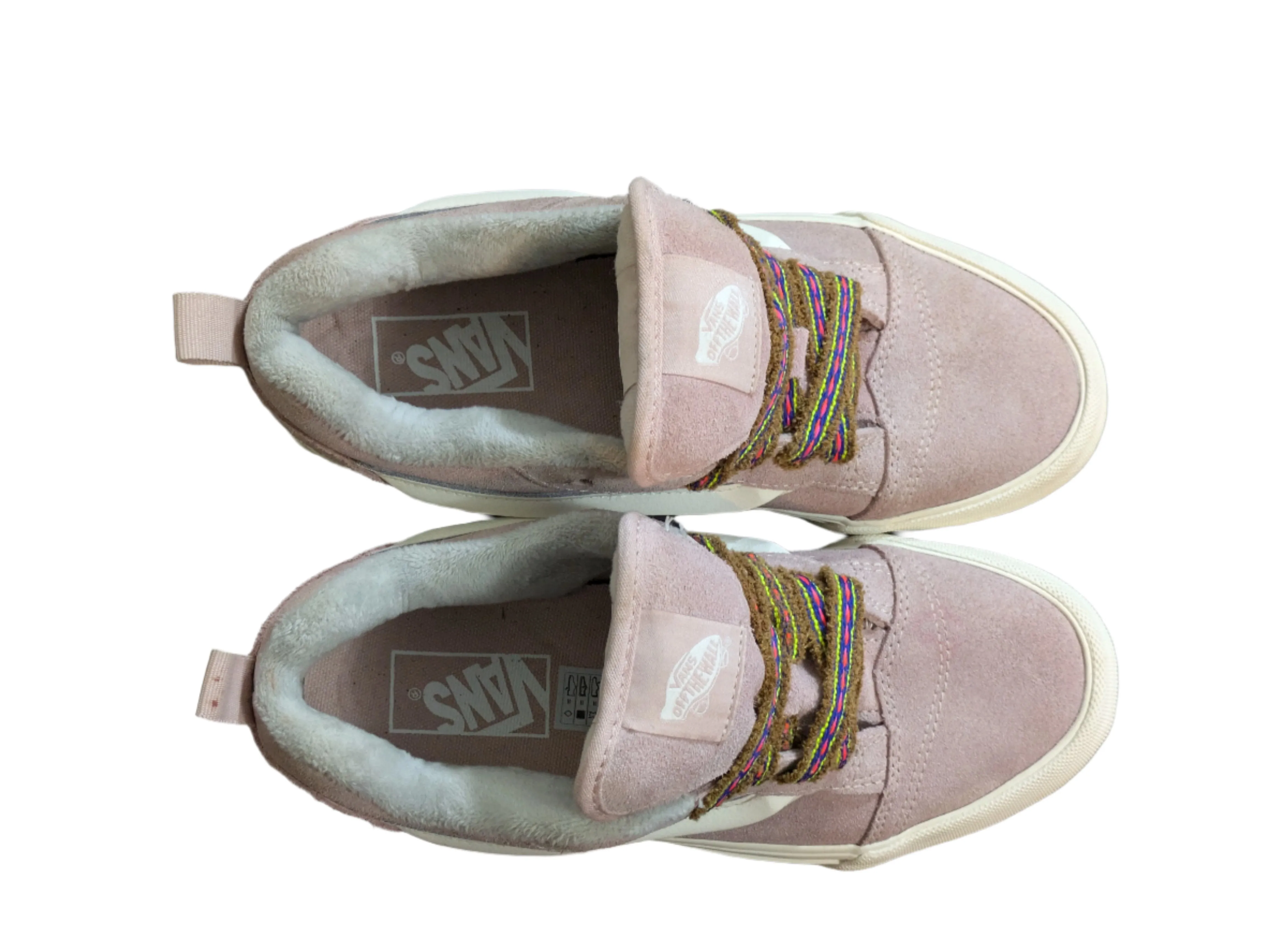 Vans Knu Stack Platform Trainers in White Size UK 4 / EU 36.5 / US 6.5