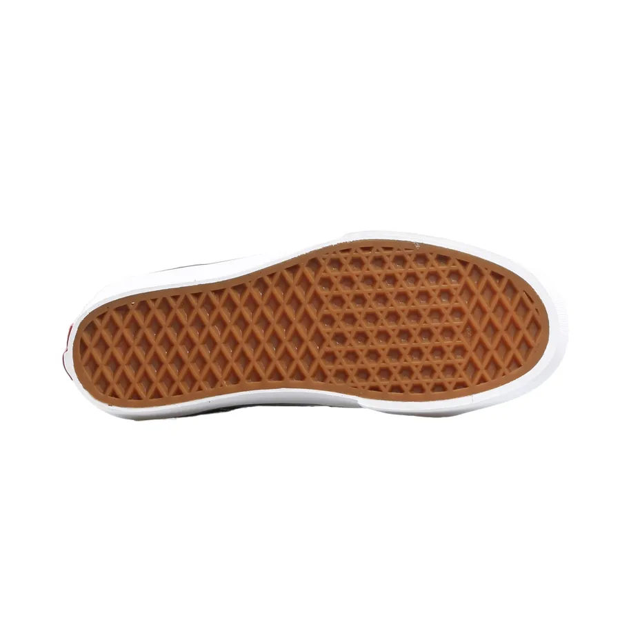 Vans scarpa sneakers alta da donna con zeppa Sk8-Hi Platform 2 VN0A3TKN6BT1 nero-bianco