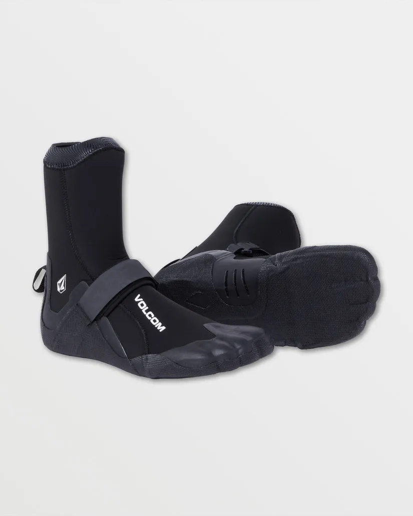 Volcom 5mm Round Toe Booties-Black
