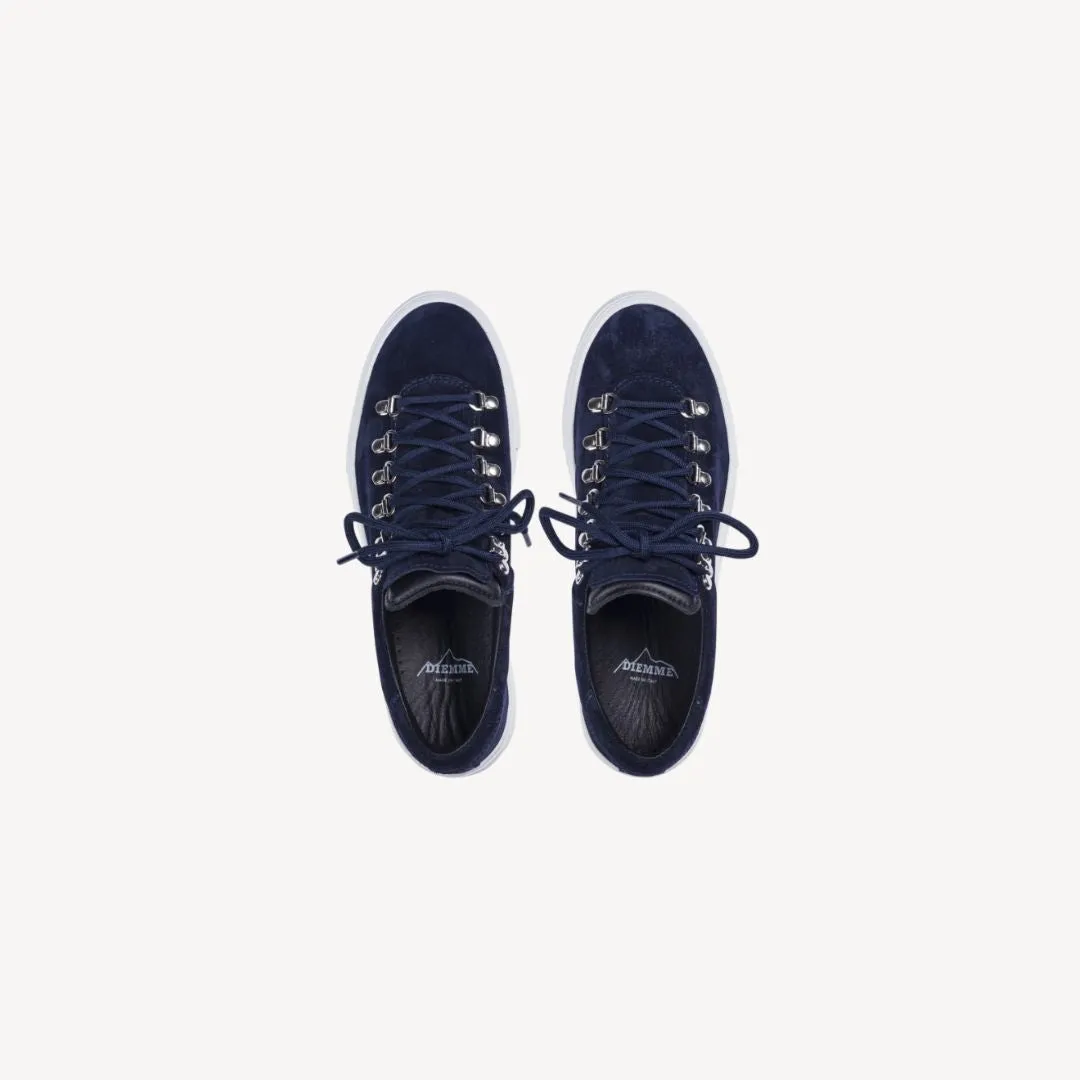 W MAROSTICA LOW PLATFORM NAVY SUEDE