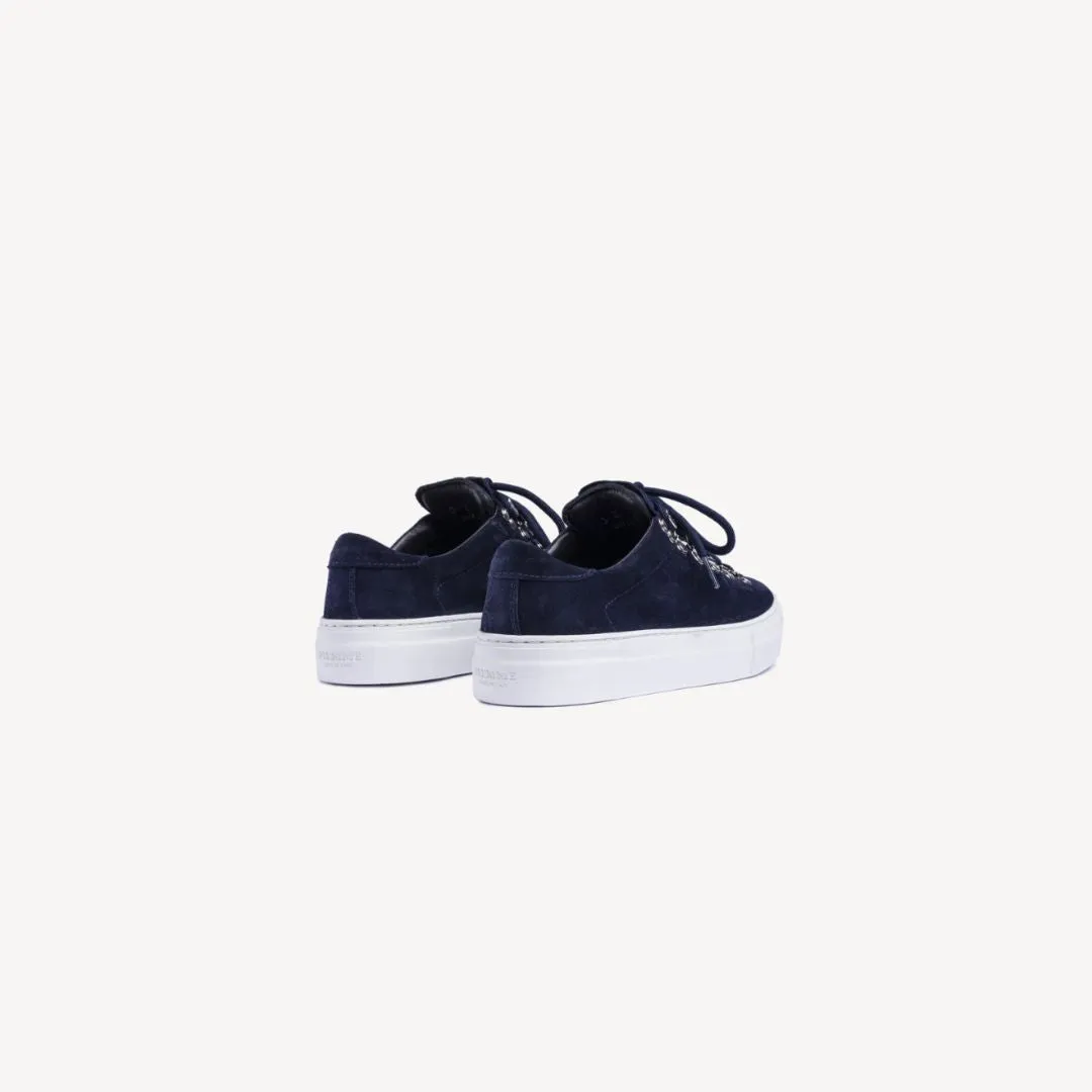 W MAROSTICA LOW PLATFORM NAVY SUEDE